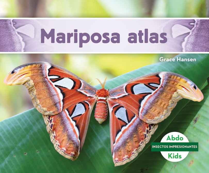 Front cover_Mariposa Atlas (Atlas Moth)