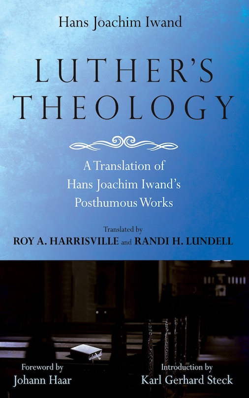 Front cover_Luther's Theology