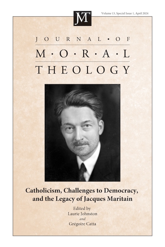 Front cover_Journal of Moral Theology, Volume 13, Special Issue 1