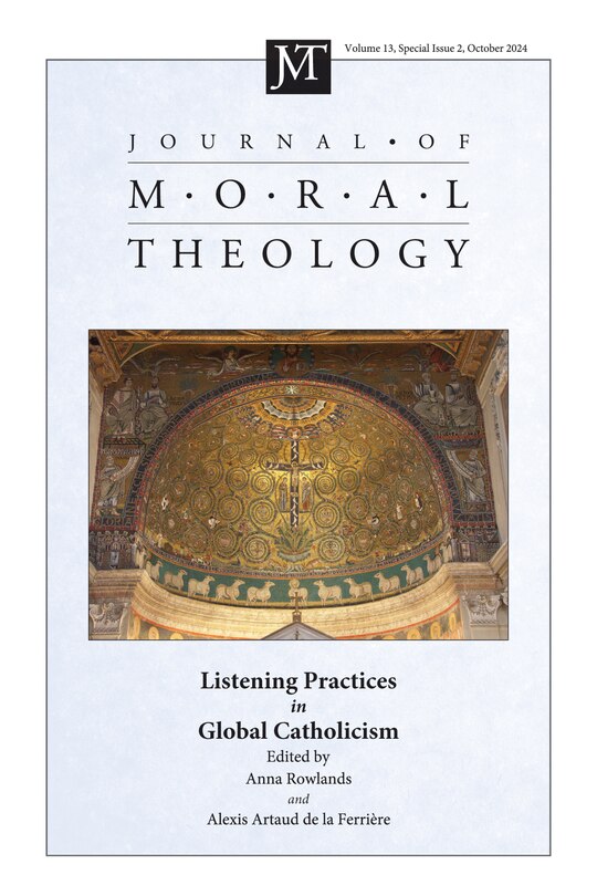 Front cover_Journal of Moral Theology, Volume 13, Special Issue 2
