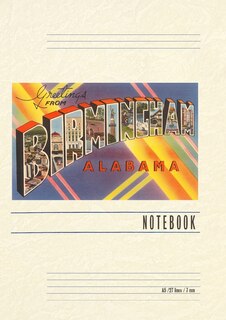 Front cover_Vintage Lined Notebook Greetings from Birmingham