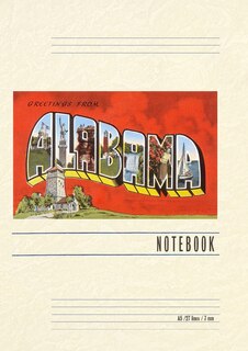 Front cover_Vintage Lined Notebook Greetings from Alabama
