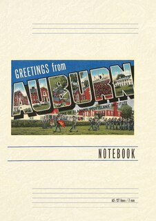 Couverture_Vintage Lined Notebook Greetings from Auburn
