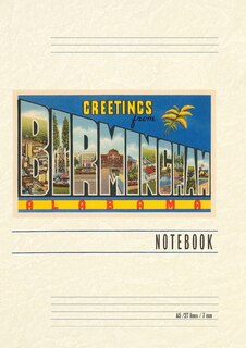 Front cover_Vintage Lined Notebook Greetings from Birmingham