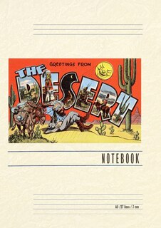 Couverture_Vintage Lined Notebook Greetings from the Desert