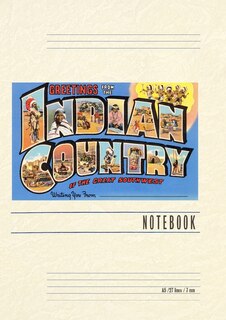 Front cover_Vintage Lined Notebook Greetings from Indian Country