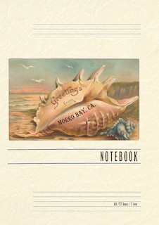 Couverture_Vintage Lined Notebook Greetings from Morro Bay