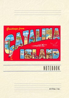Front cover_Vintage Lined Notebook Greetings from Catalina Island