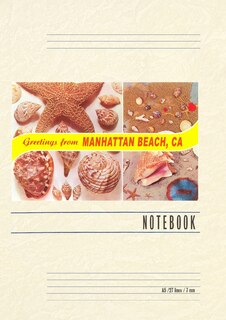 Front cover_Vintage Lined Notebook Greetings from Manhattan Beach