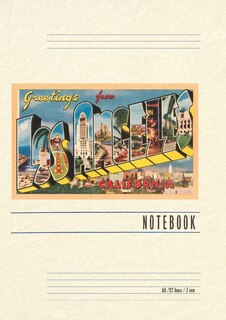 Couverture_Vintage Lined Notebook Greetings from Los Angeles, California