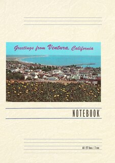 Front cover_Vintage Lined Notebook Greetings from Ventura