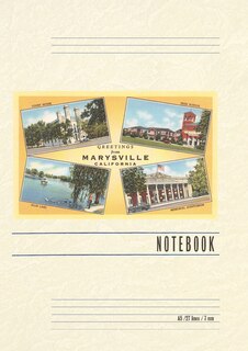 Front cover_Vintage Lined Notebook Greetings from Marysville