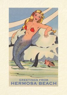 Front cover_Vintage Lined Notebook Greetings from Hermosa Beach