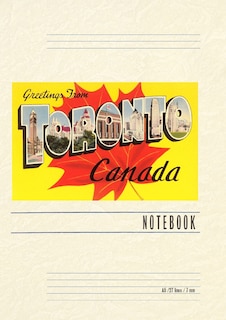 Couverture_Vintage Lined Notebook Greetings from Toronto, Canada