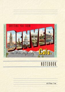Front cover_Vintage Lined Notebook Greeting You from Denver, Colorado