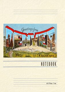 Front cover_Vintage Lined Notebook Greetings from Denver, Colorado