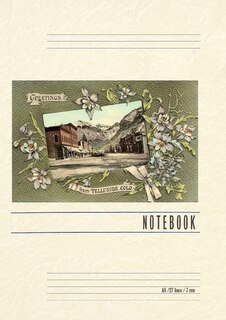 Front cover_Vintage Lined Notebook Greetings from Telluride, Colorado