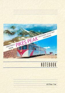 Front cover_Vintage Lined Notebook Greetings from Pike's Peak