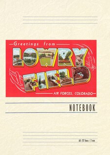 Couverture_Vintage Lined Notebook Greetings from Lowry, Colorado