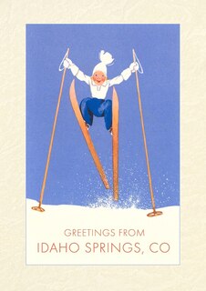 Couverture_Vintage Lined Notebook Greetings from Idaho Springs, Colorado
