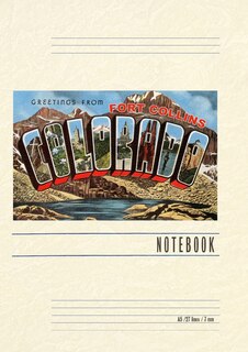 Front cover_Vintage Lined Notebook Greetings from Fort Collins