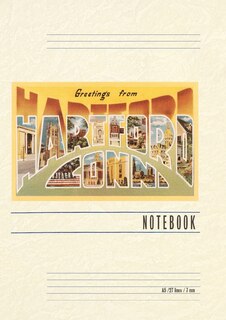 Couverture_Vintage Lined Notebook Greetings from Hartford