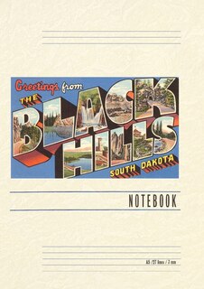 Couverture_Vintage Lined Notebook Greetings from the Black Hills