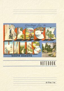 Couverture_Vintage Lined Notebook Greetings from the Black Hills