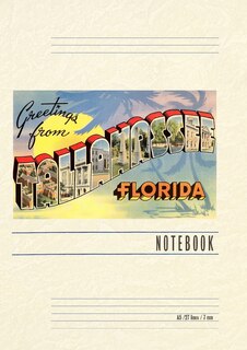Front cover_Vintage Lined Notebook Greetings from Tallahassee, Florida