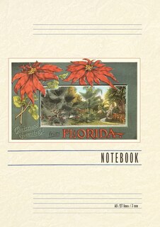 Front cover_Vintage Lined Notebook Christmas Greetings from Florida