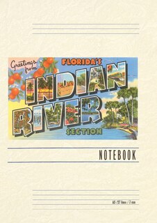 Couverture_Vintage Lined Notebook Greetings from Indian River, Florida