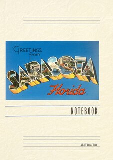 Couverture_Vintage Lined Notebook Greetings from Sarasota, Florida