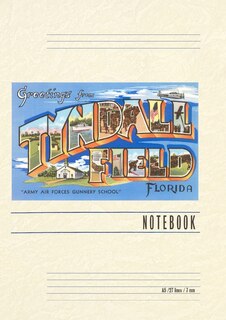 Couverture_Vintage Lined Notebook Greetings from Tyndall Field, Florida