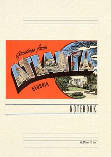 Front cover_Vintage Lined Notebook Greetings from Atlanta