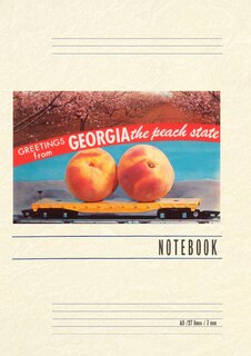 Front cover_Vintage Lined Notebook Greetings from the Peach State