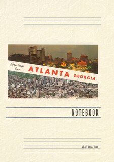 Front cover_Vintage Lined Notebook Greetings from Atlanta