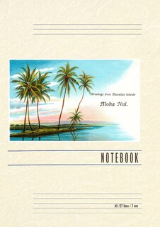 Couverture_Vintage Lined Notebook Greetings from the Hawaiian Islands, Aloha Nui