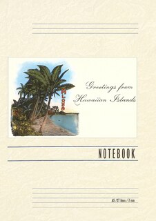 Couverture_Vintage Lined Notebook Greetings from Hawaiian Islands