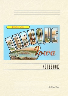 Couverture_Vintage Lined Notebook Greetings from Dubuque