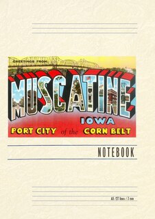 Couverture_Vintage Lined Notebook Greetings from Muscatine