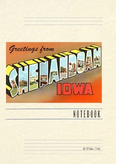 Front cover_Vintage Lined Notebook Greetings from Shenandoah