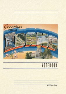 Couverture_Vintage Lined Notebook Greetings from Idaho