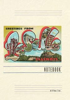 Couverture_Vintage Lined Notebook Greetings from LaSalle, Illinois