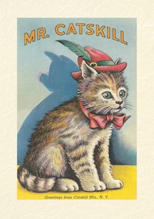 Front cover_Vintage Lined Notebook Mr. Catskill, Greetings from Catskill Mts., NY