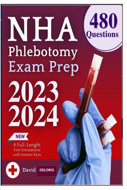 Front cover_NHA Phlebotomy Exam Prep