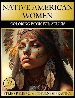 Couverture_Native American Women Coloring Book for Adults