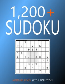 Couverture_1200+ Sudoku