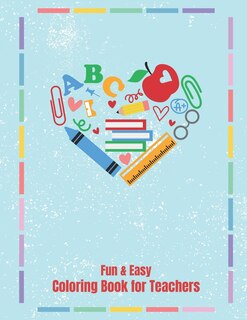 Front cover_Fun and Easy Coloring Book for Teachers