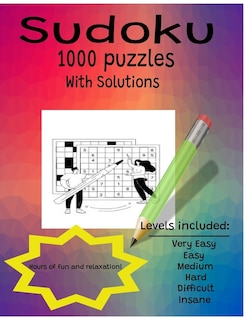 Sudoko Puzzle Book: 1000 puzzles!