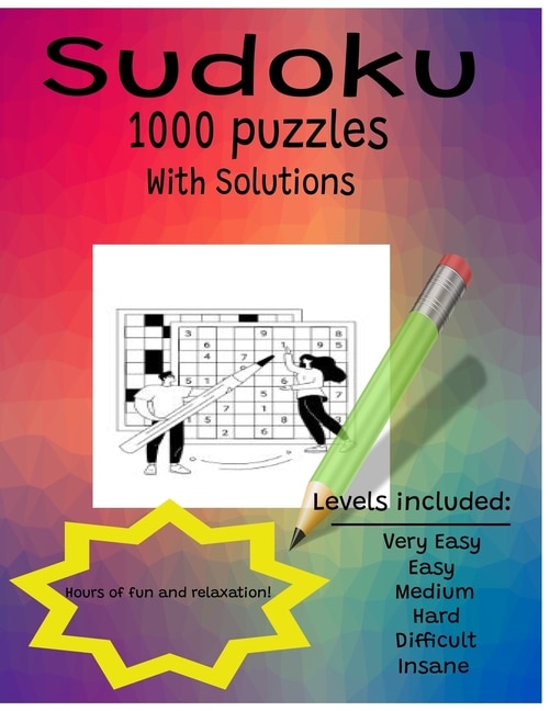 Sudoko Puzzle Book: 1000 puzzles!